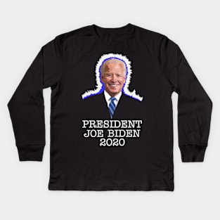 PRESIDENT JOE BIDEN 2020 Kids Long Sleeve T-Shirt